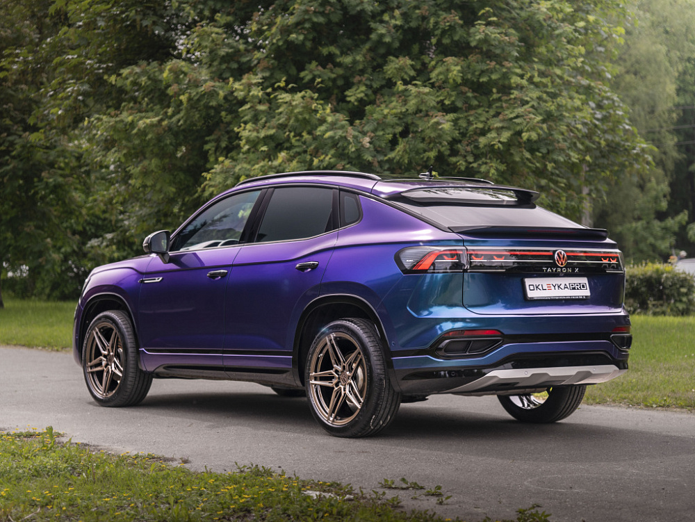 Volkswagen Tayron X оклейка, антихром